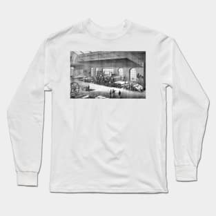 19th Century paper factory, illustration (C037/9377) Long Sleeve T-Shirt